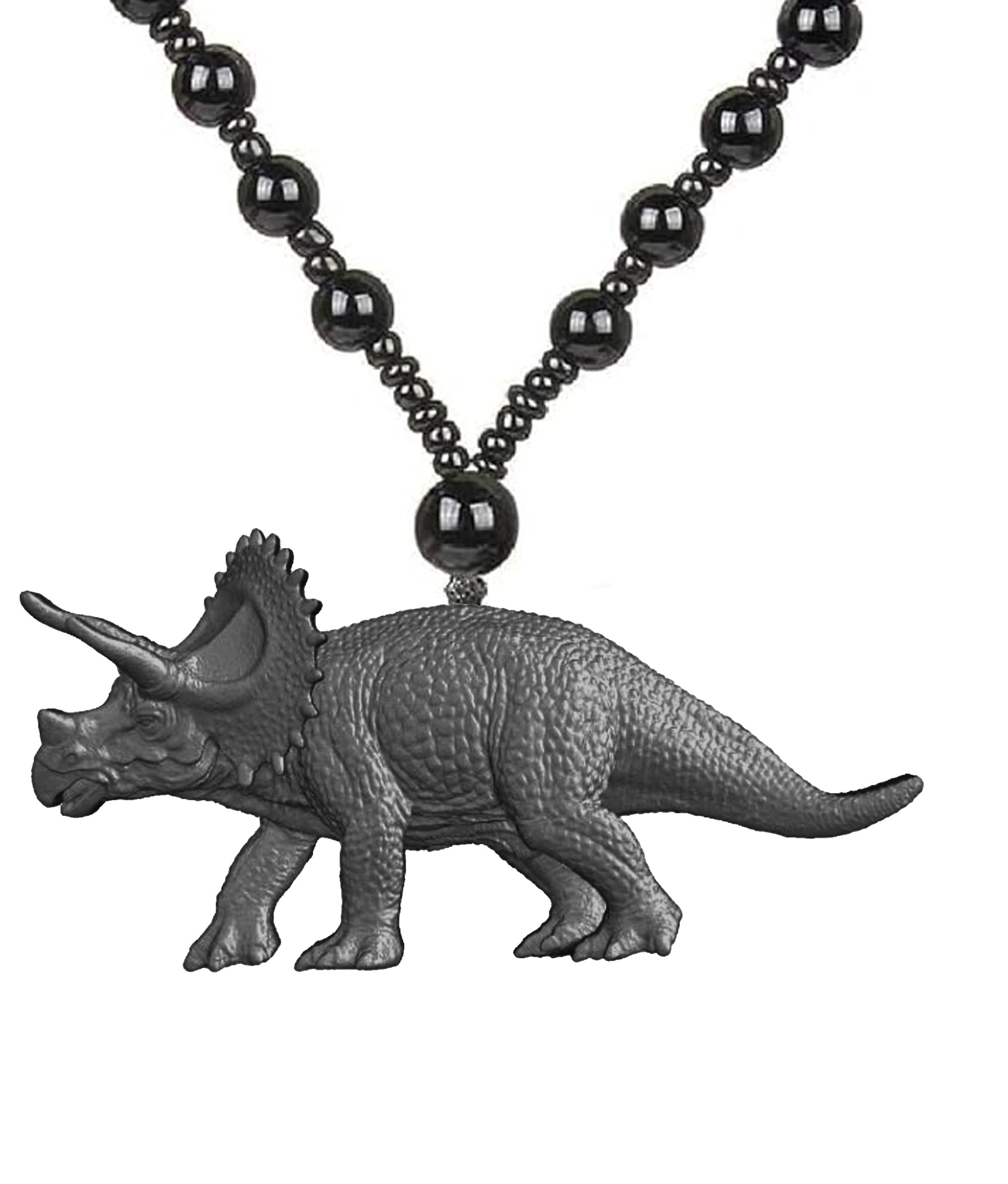 アクセサリー Dinoworks Chain Buy MUDTALE Triceratops Dinosaur Pendant Necklace for Kids Teens